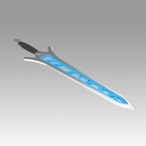 Fire Emblem Awakening Brave Sword Cosplay Weapon Prop 3D Print 368240