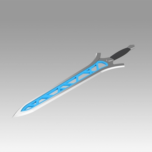 Fire Emblem Awakening Brave Sword Cosplay Weapon Prop 3D Print 368242