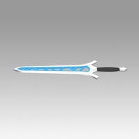 Fire Emblem Awakening Brave Sword Cosplay Weapon Prop - Thumbnail 7