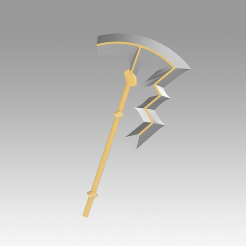 Fire Emblem Awakening Libera Riviera Axe Cosplay Weapon Prop