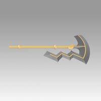 Fire Emblem Awakening Libera Riviera Axe Cosplay Weapon Prop - Thumbnail 3