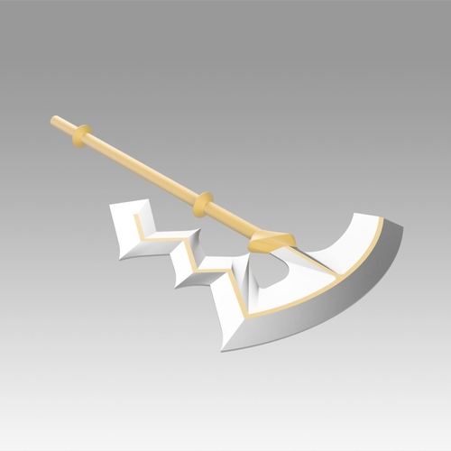 Fire Emblem Awakening Libera Riviera Axe Cosplay Weapon Prop 3D Print 368249