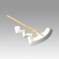 Fire Emblem Awakening Libera Riviera Axe Cosplay Weapon Prop - Thumbnail 4