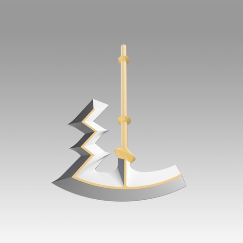 Fire Emblem Awakening Libera Riviera Axe Cosplay Weapon Prop 3D Print 368250