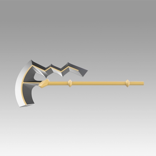 Fire Emblem Awakening Libera Riviera Axe Cosplay Weapon Prop 3D Print 368252