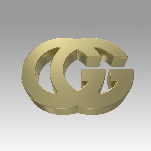Gucci logo 3D Print 368302