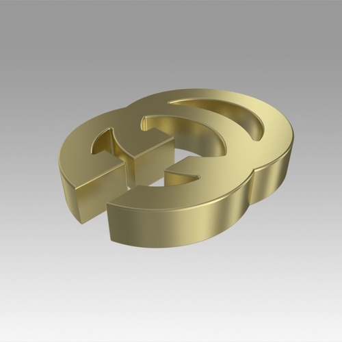 Gucci logo 3D Print 368305