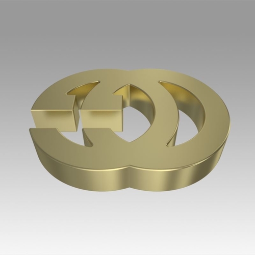Gucci logo 3D Print 368306
