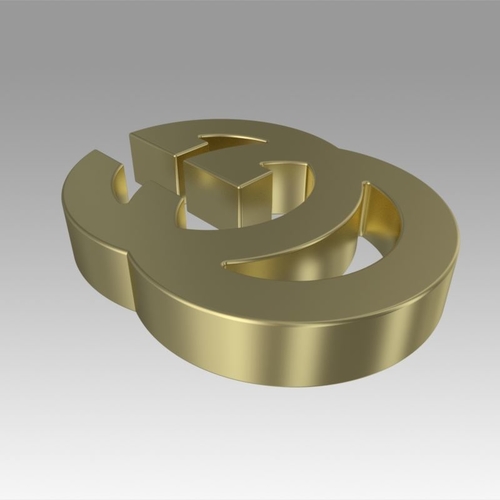 Gucci logo 3D Print 368307