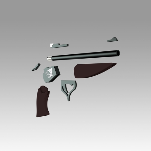 Girl Frontline Thompson Center Contender Gun Cosplay Weapon 3D Print 368335
