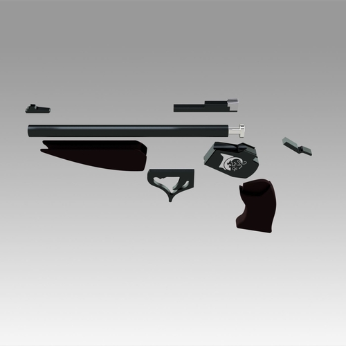 Girl Frontline Thompson Center Contender Gun Cosplay Weapon 3D Print 368338