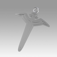 Hakkenden Eight Dogs of the East Cosplay Necklace - Thumbnail 1