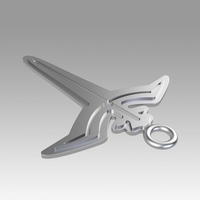 Hakkenden Eight Dogs of the East Cosplay Necklace - Thumbnail 4