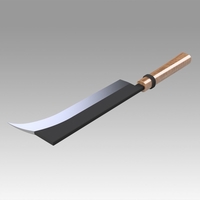 Higurashi When They Cry Rena Ryugu Sword Cosplay Weapon Prop - Thumbnail 5