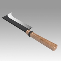 Higurashi When They Cry Rena Ryugu Sword Cosplay Weapon Prop - Thumbnail 7