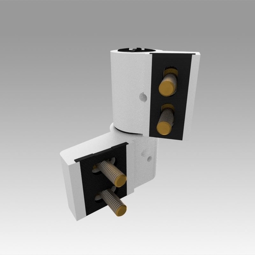 Hinge for plastic doors 3D Print 368406