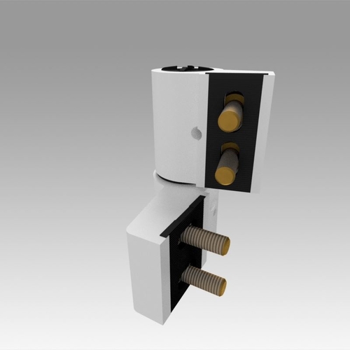 Hinge for plastic doors 3D Print 368407