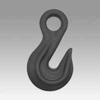 Small Lifting hook  3D Printing 368409