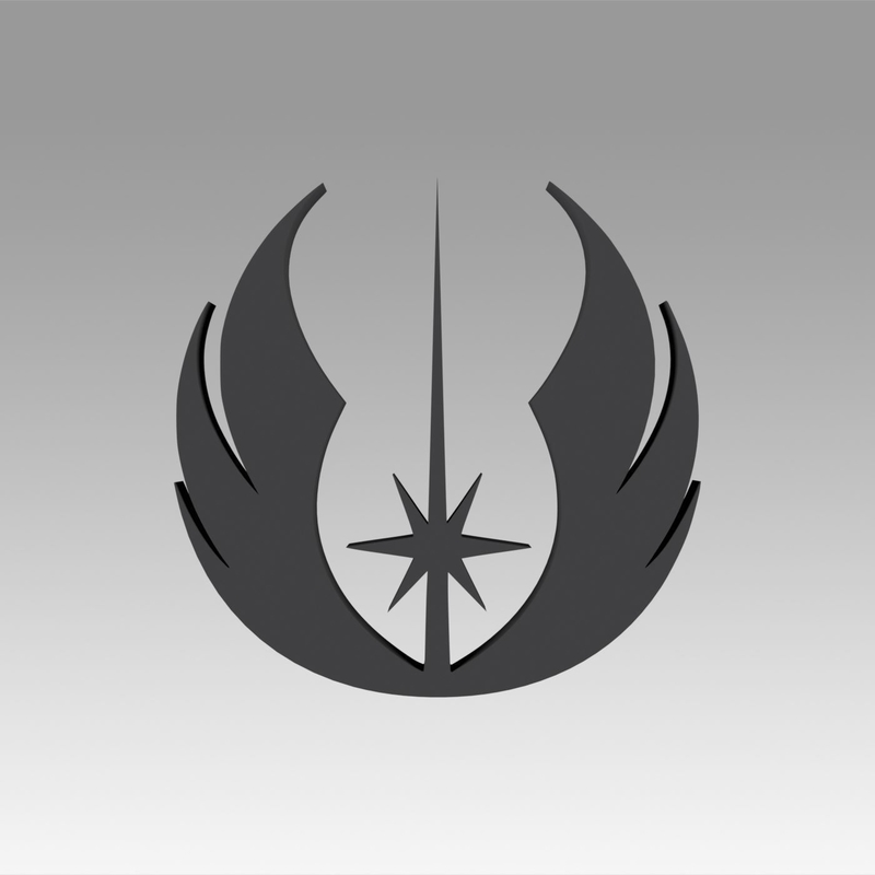 Jedi Order Galactic Empire symbol logo