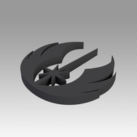 Jedi Order Galactic Empire symbol logo - Thumbnail 3