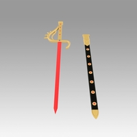 Kamen Rider Black Shadow Moon Sword Cosplay Weapon Prop - Thumbnail 5