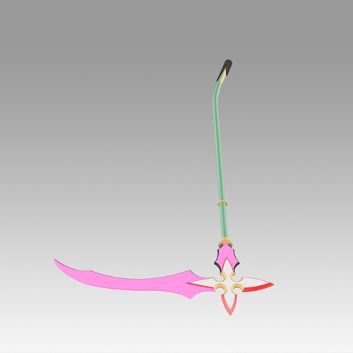 Kingdom Hearts 2 Organization Graceful Assassin Sickle Weapon 3D Print 368456