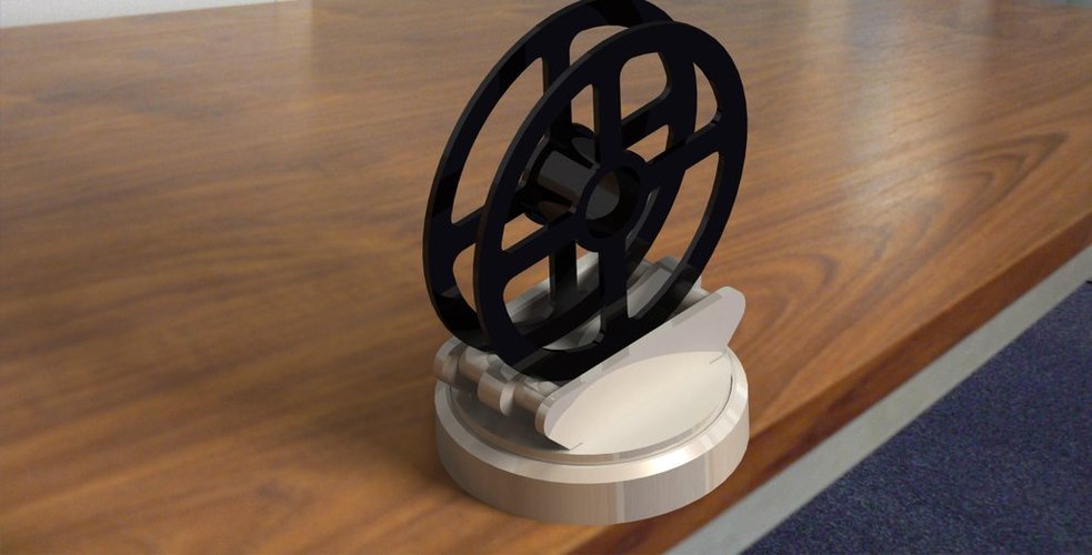 100% printed Filament Spool Dispenser 3D Print 36846