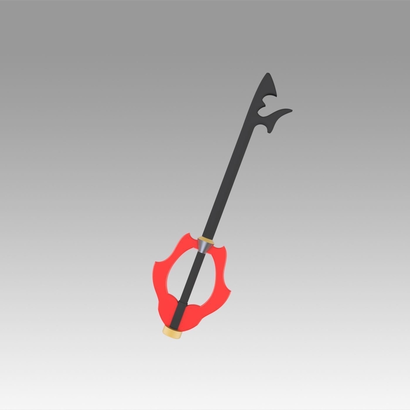 Kingdom Hearts Riku Keybladeof heart Key blade Cosplay Prop