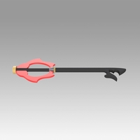 Kingdom Hearts Riku Keybladeof heart Key blade Cosplay Prop - Thumbnail 3