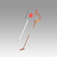 Kono Subarashii Sekai Megumin Staves Cosplay Weapon - Thumbnail 9