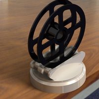 Small 100% printed Filament Spool Dispenser (1) 3D Printing 36852