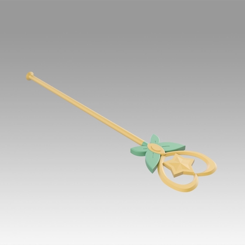 League of Legends LOL Star Guardian Staff Cosplay Weapon Prop 3D Print 368532