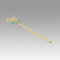 League of Legends LOL Star Guardian Staff Cosplay Weapon Prop - Thumbnail 8