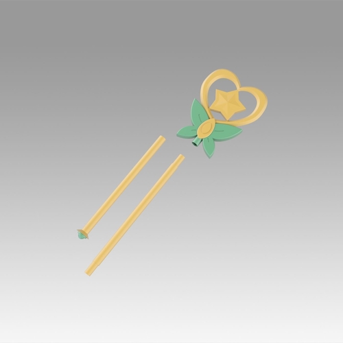 League of Legends LOL Star Guardian Staff Cosplay Weapon Prop 3D Print 368537