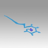 League Of Legends LOL Winter Wonder Skin Lulu Staff Cosplay - Thumbnail 4