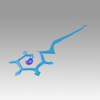 League Of Legends LOL Winter Wonder Skin Lulu Staff Cosplay - Thumbnail 6