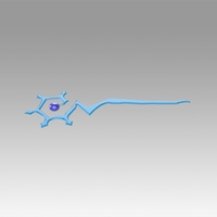 League Of Legends LOL Winter Wonder Skin Lulu Staff Cosplay - Thumbnail 7