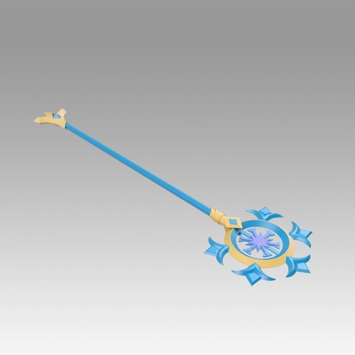 League Of Legends LOL Winter Wonder Soraka Skin Wands 3D Print 368550