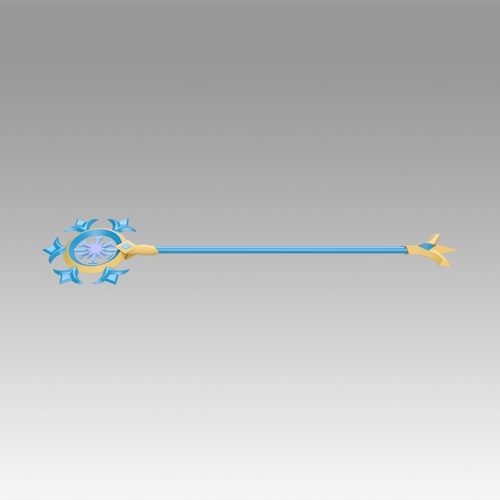 League Of Legends LOL Winter Wonder Soraka Skin Wands 3D Print 368553