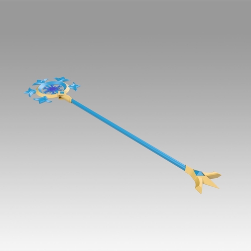 League Of Legends LOL Winter Wonder Soraka Skin Wands 3D Print 368554