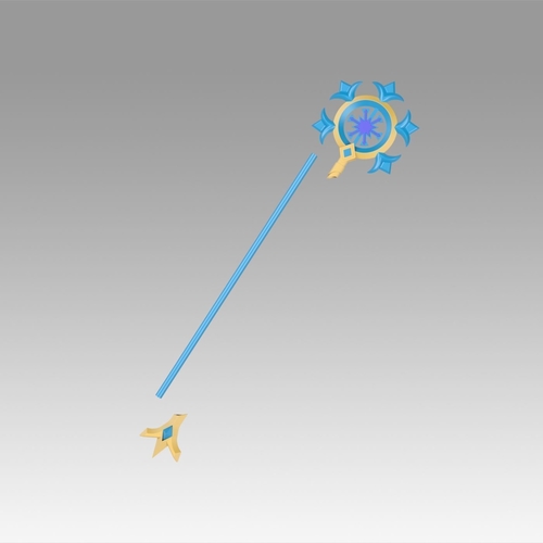 League Of Legends LOL Winter Wonder Soraka Skin Wands 3D Print 368555