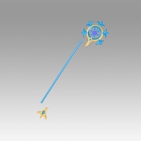 League Of Legends LOL Winter Wonder Soraka Skin Wands - Thumbnail 9