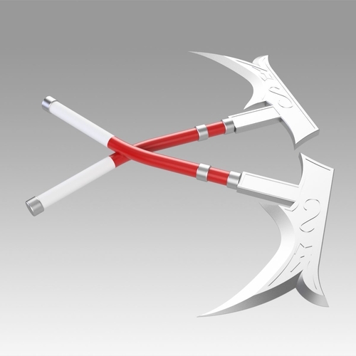 League of Legends Nurse Akali Cosplay Weapon Prop 3D Print 368559