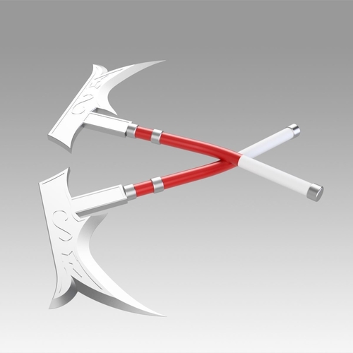 League of Legends Nurse Akali Cosplay Weapon Prop 3D Print 368563