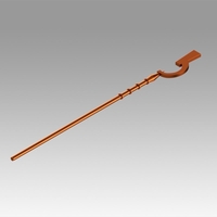Log Horizon Shiroe Staves Cosplay Weapon Prop - Thumbnail 3