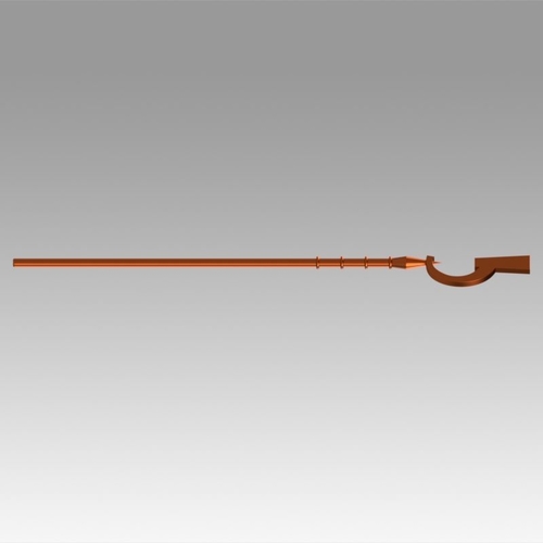 Log Horizon Shiroe Staves Cosplay Weapon Prop 3D Print 368586