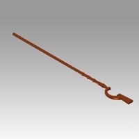 Log Horizon Shiroe Staves Cosplay Weapon Prop - Thumbnail 5
