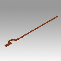 Log Horizon Shiroe Staves Cosplay Weapon Prop - Thumbnail 7
