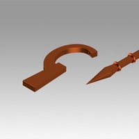 Log Horizon Shiroe Staves Cosplay Weapon Prop - Thumbnail 8