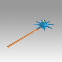 Magical Circle Guru Guru Kukuri Staves Cosplay Weapon Prop - Thumbnail 2